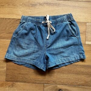 Gap Drawstring Denim Shorts
